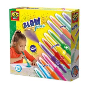 SES Creative – Blow airbrush pens – Power pastel en geur