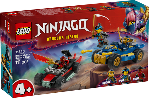 Lego Ninjago - Rogue vs. Drix racewagenduel - Afbeelding 9