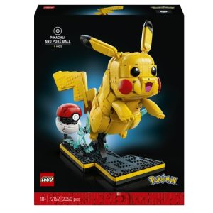 LEGO – Pikachu en Pokéball