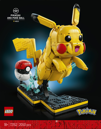 LEGO - Pikachu en Pokéball - Afbeelding 9