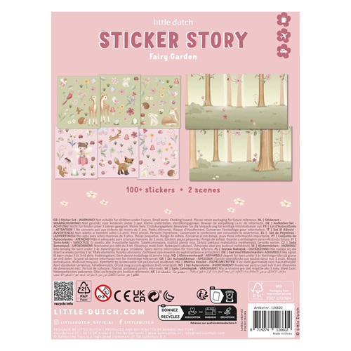 Little Dutch Fairy Garden Stickerset - Afbeelding 3