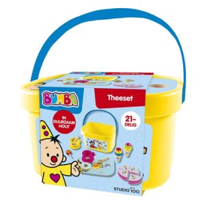 bumba houten theeset