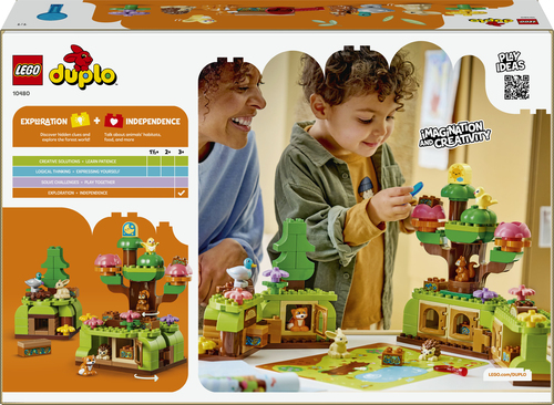 LEGO DUPLO - Ontdekkingsbos met Wilde Dieren Speelgoed voor Kinderen en Kin - Afbeelding 6