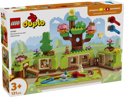 LEGO DUPLO - Ontdekkingsbos met Wilde Dieren Speelgoed voor Kinderen en Kin - Afbeelding 7