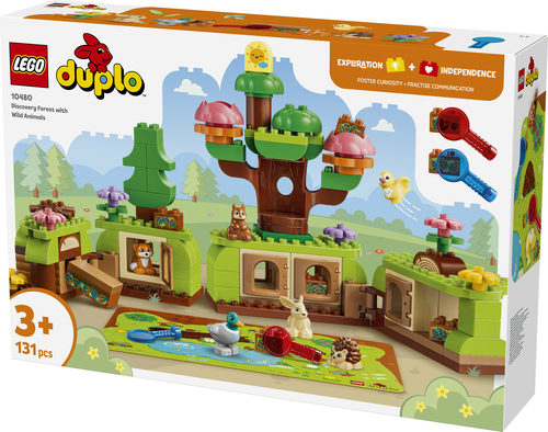 LEGO DUPLO - Ontdekkingsbos met Wilde Dieren Speelgoed voor Kinderen en Kin - Afbeelding 8