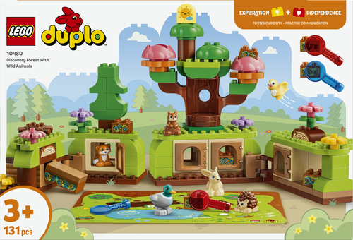 LEGO DUPLO - Ontdekkingsbos met Wilde Dieren Speelgoed voor Kinderen en Kin - Afbeelding 9