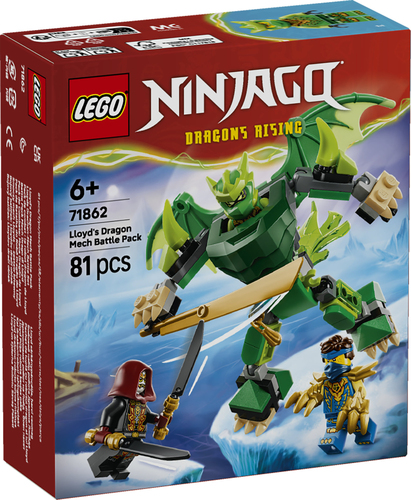 LEGO NINJAGO - Lloyds Drakenmecha Strijdpakket 71862 - Afbeelding 7