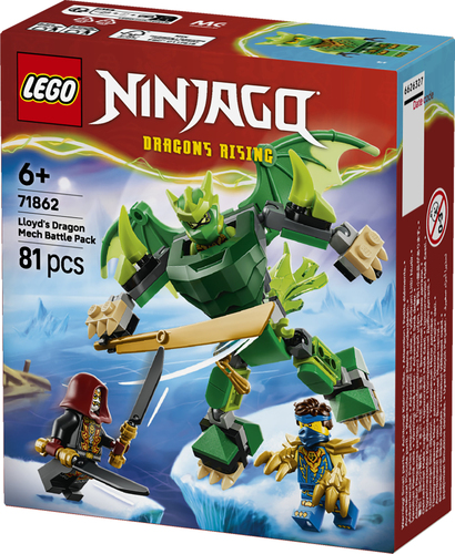 LEGO NINJAGO - Lloyds Drakenmecha Strijdpakket 71862 - Afbeelding 8