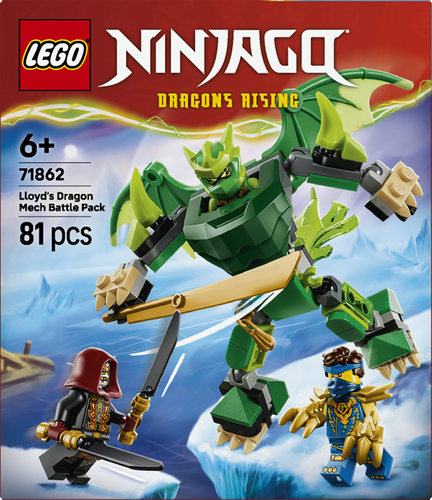 LEGO NINJAGO - Lloyds Drakenmecha Strijdpakket 71862 - Afbeelding 9