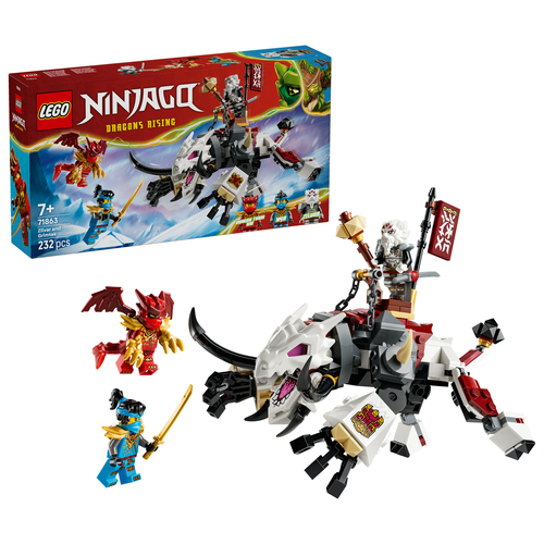 LEGO Ninjago Zilvar en Grimtak het Drakenbeest 71863 - Afbeelding 10