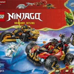 LEGO NINJAGO – Kai en Cole’s Combivoertuigen 71864
