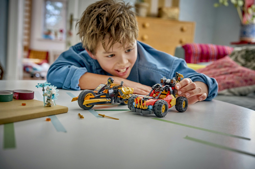 LEGO NINJAGO - Kai en Cole's Combivoertuigen 71864 - Afbeelding 3
