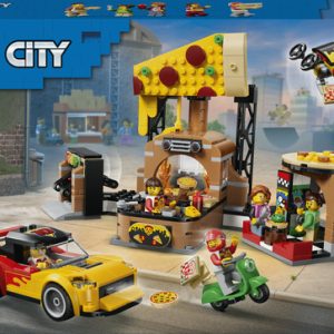 LEGO City – Pizzacentrale met Voertuigen Pizza 60496