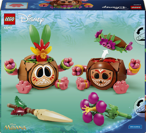 LEGO Disney - Vaiana Kakamora Bouwbaar Kokosnoot 43293 - Afbeelding 7
