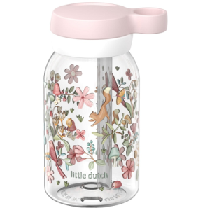 Drinkfles met rietje campus 450 ml – Little Dutch – Fairy wonders