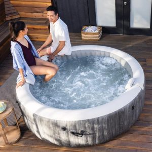 Intex Spa Bubbles 4P Greywood 196X71