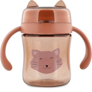 Trixie – 360° Drinkbeker met handvatten – Mrs. Cat