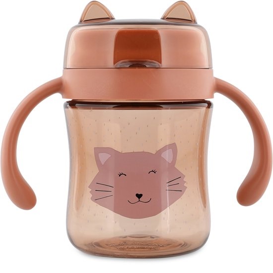 Trixie - 360° Drinkbeker met handvatten - Mrs. Cat