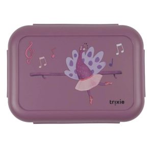 Trixie – Brooddoos met clips – Ballerina Mrs. Peacock