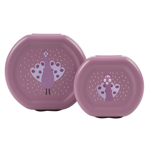Trixie - Snack Box met clip 2 stuks - Mrs. Peacock - Afbeelding 3