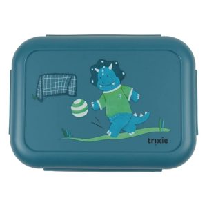 Trixie – Brooddoos met clips – Ballplayer Mr. Triceratops