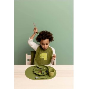 Trixie – Siliconen eetset 3stuks – Mr. Dino