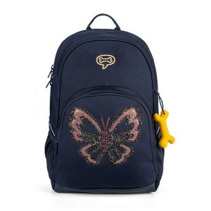 Stones and Bones – Rugzak – Aspen 3.0 – GLITTER BUTTERFLY – navy