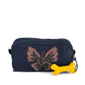 Stones and Bones – Pennenzak – Rowan 2.0 – GLITTER BUTTERFLY – navy