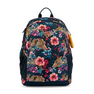 Stones and Bones – Rugzak – Elan – FLORAL AMBUSH – navy