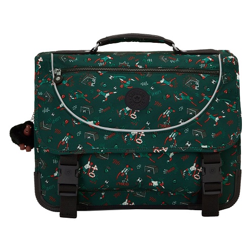Kipling Rugzak Preppy Socccer Print