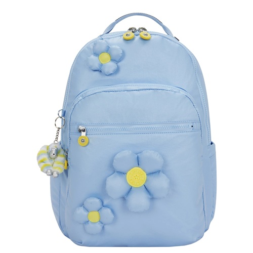 Kipling Rugzak Seoul Lap Bloom Crush Metallic