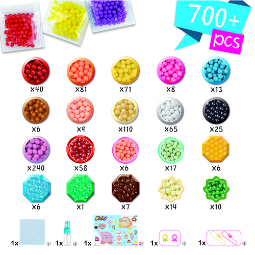Aquabeads Kirby Keychain craft kit - Afbeelding 3