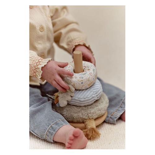 Little Dutch - Stapeltoren Pluche Safari Friends - Afbeelding 3