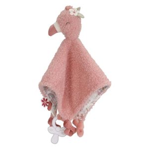 Little Dutch – Knuffeldoekje Flamingo Safari friends