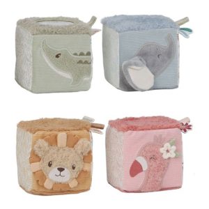 Little Dutch – Zachte Blokkenset Safari Friends
