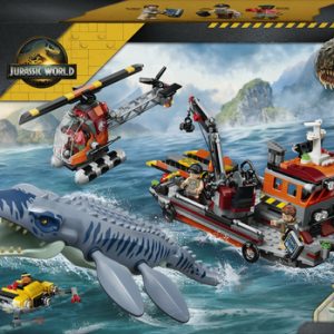 LEGO Jurassic World – Mosasaurus bootaanval
