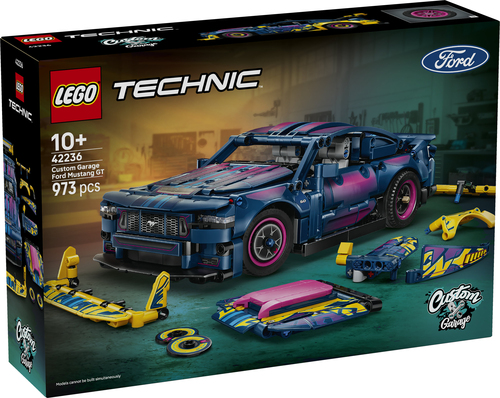 LEGO Technic - Aanpasbare Ford Mustang GT - Afbeelding 9