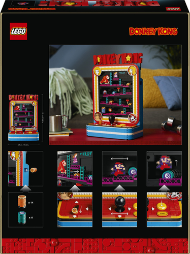 LEGO Donkey Kong - Donkey Kong arcadekast - Afbeelding 6
