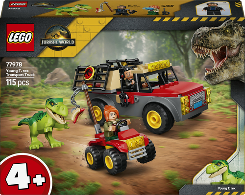 LEGO Jurassic World - Jonge T.Rex transporttruck