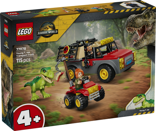 LEGO Jurassic World - Jonge T.Rex transporttruck - Afbeelding 7