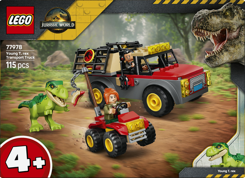 LEGO Jurassic World - Jonge T.Rex transporttruck - Afbeelding 9