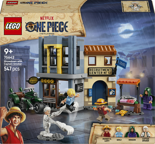 LEGO One Piece - Confrontatie met kapitein Smoker