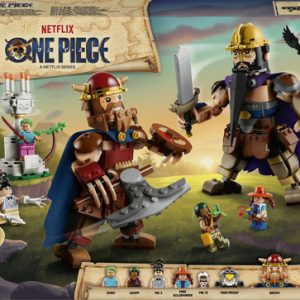 LEGO One Piece – Dorry vs Brogy: Reuzen van Little Garden