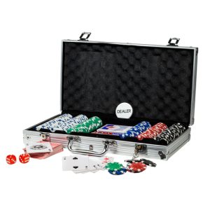 Clown Games Poker Set Alu koffer 302dlg.