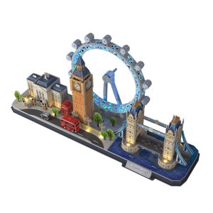 Cubic Fun 3D puzzel City Line London LED