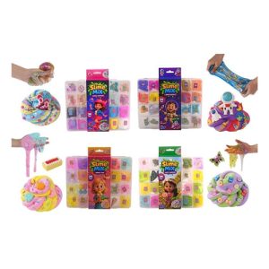 Putty, Slime & accessoires mix-in-jumbo pack, 24 pcs