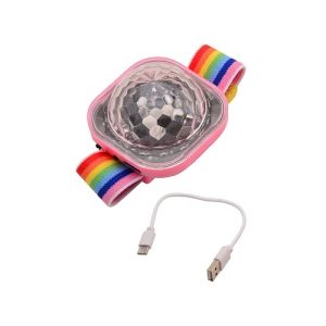 Oplaadbare pols disco armband