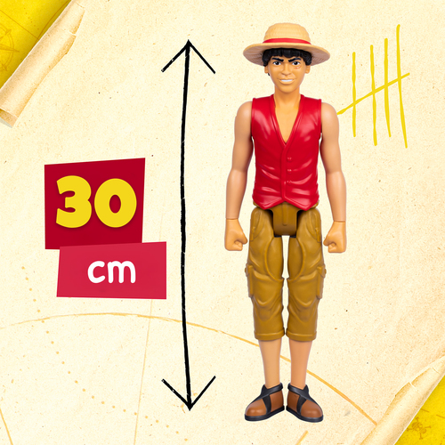 One Piece - Large Action Figure - Luffy Excl - Afbeelding 3