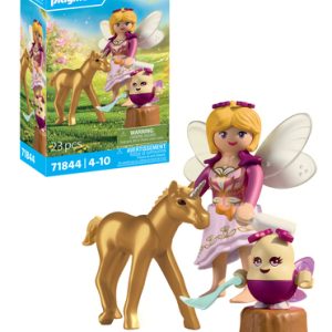 PM Gouden Eenhoorn Foal with Fairy
