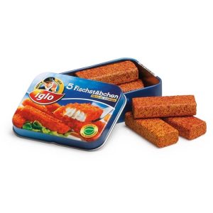 Speelgoedeten – Iglo 5 Fish Sticks
